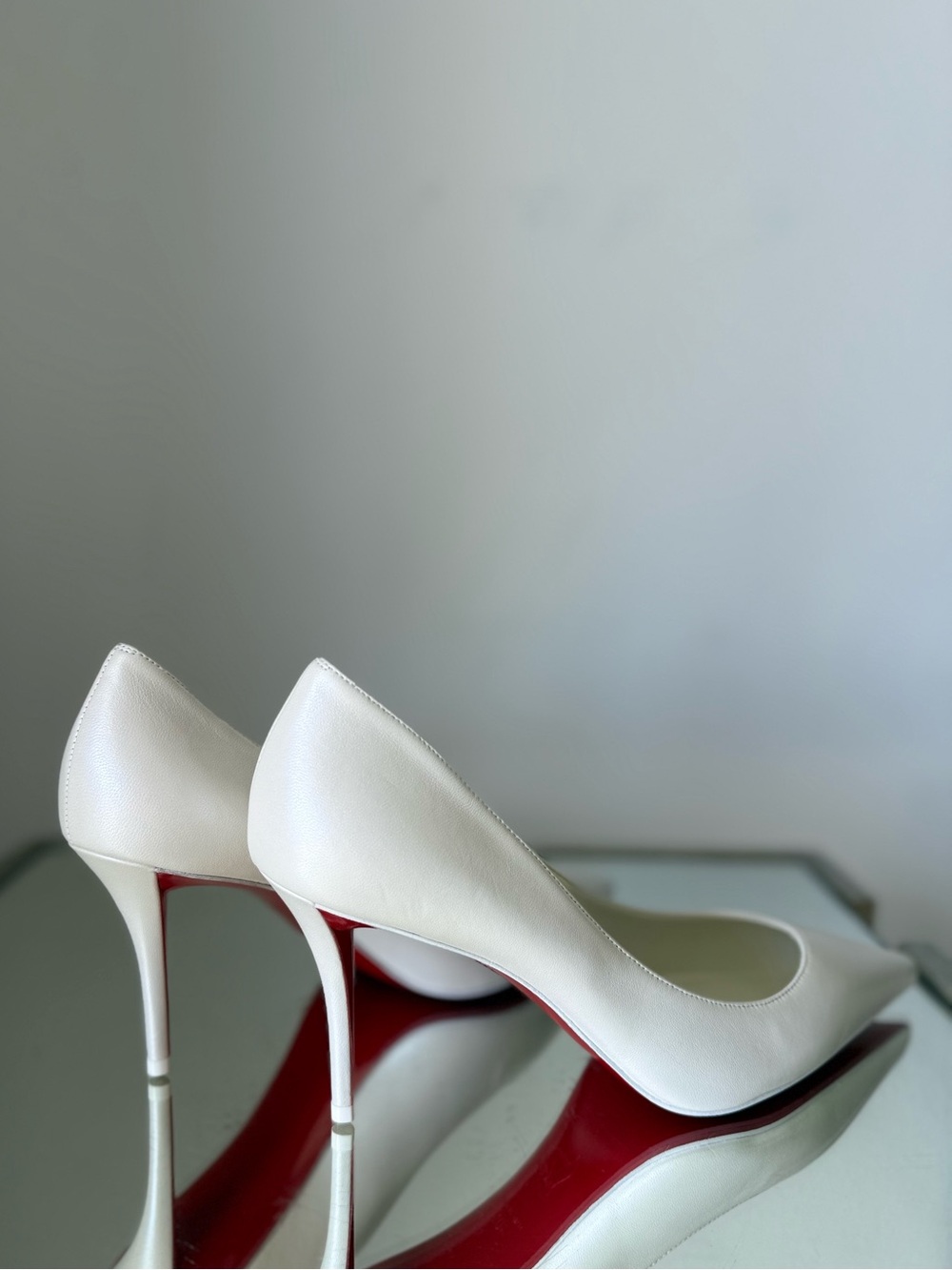 Christian Louboutin Miss Z 80 leather pumps $1,045 40.5 - Picture 8 of 14